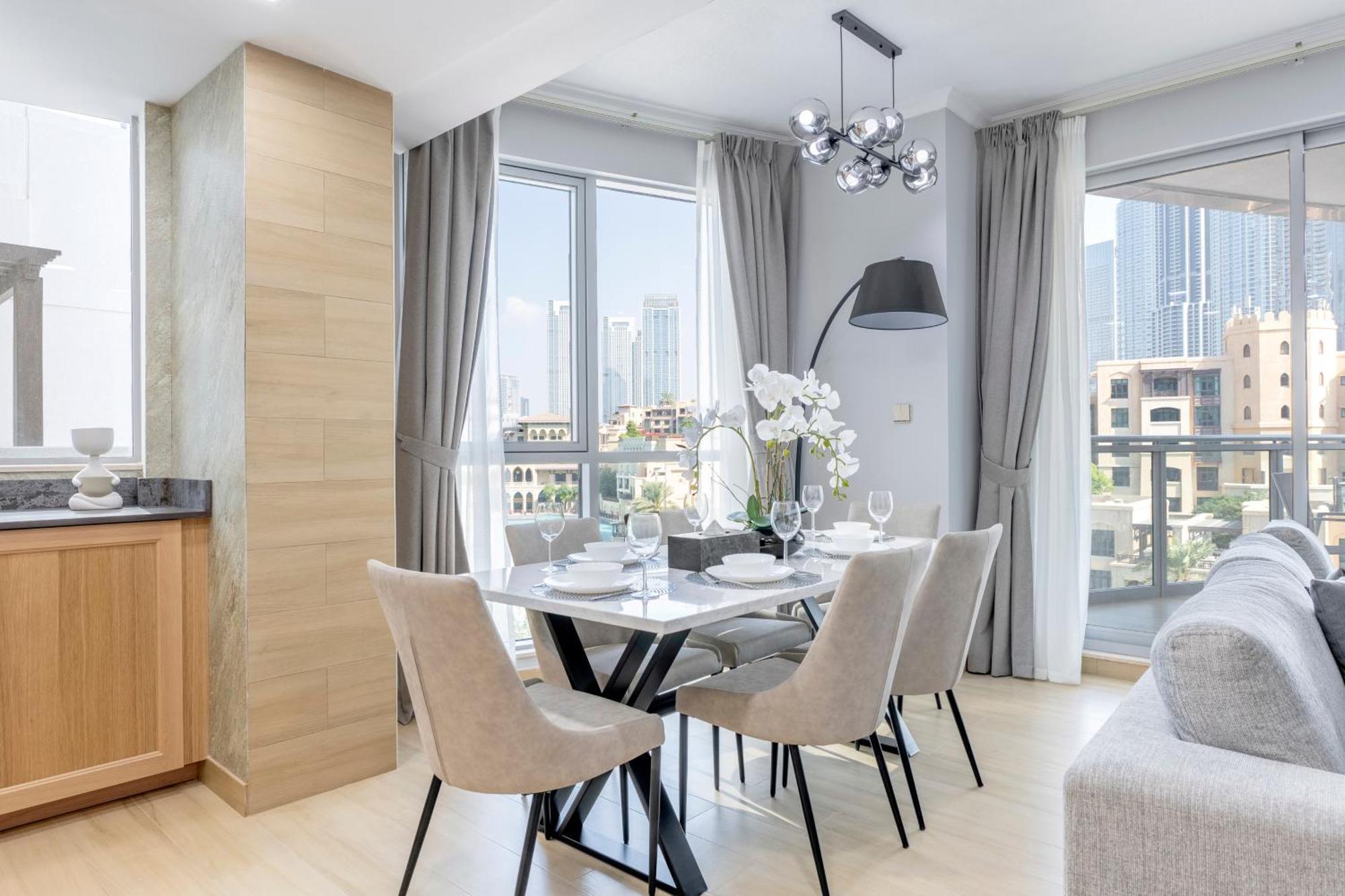 The Residences Tower - Full Burj Khalfa View دبي المظهر الخارجي الصورة