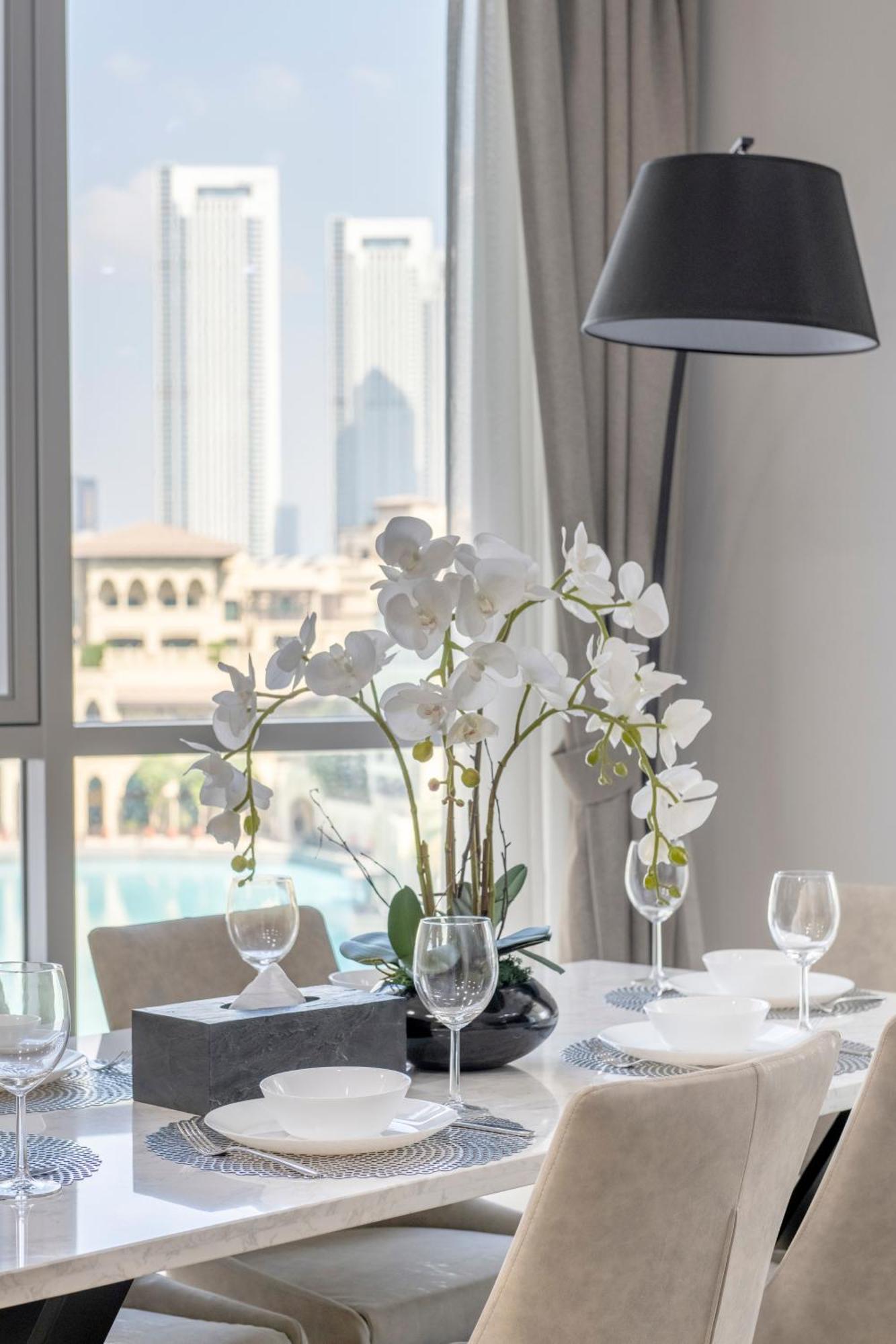 The Residences Tower - Full Burj Khalfa View دبي المظهر الخارجي الصورة