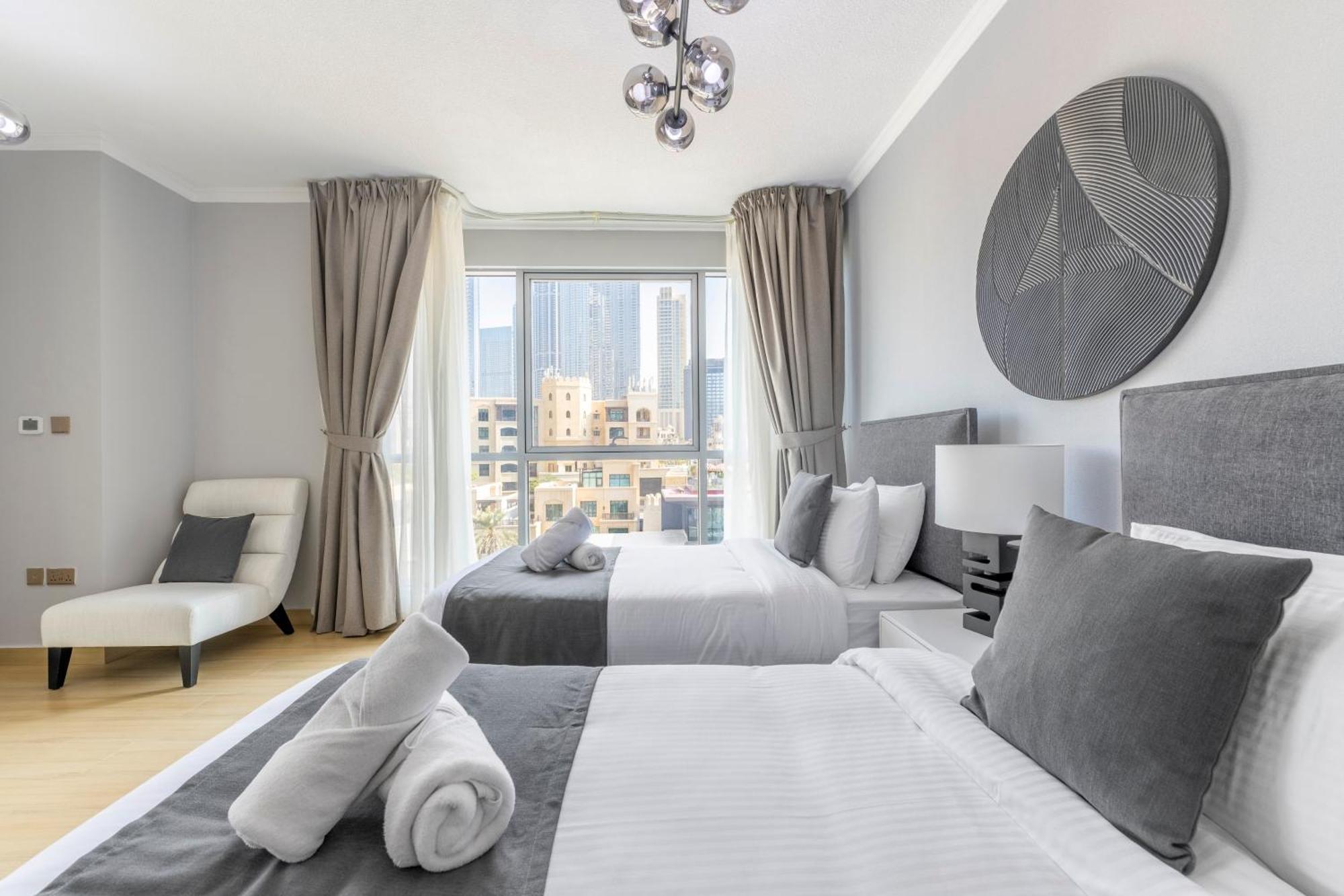 The Residences Tower - Full Burj Khalfa View دبي المظهر الخارجي الصورة